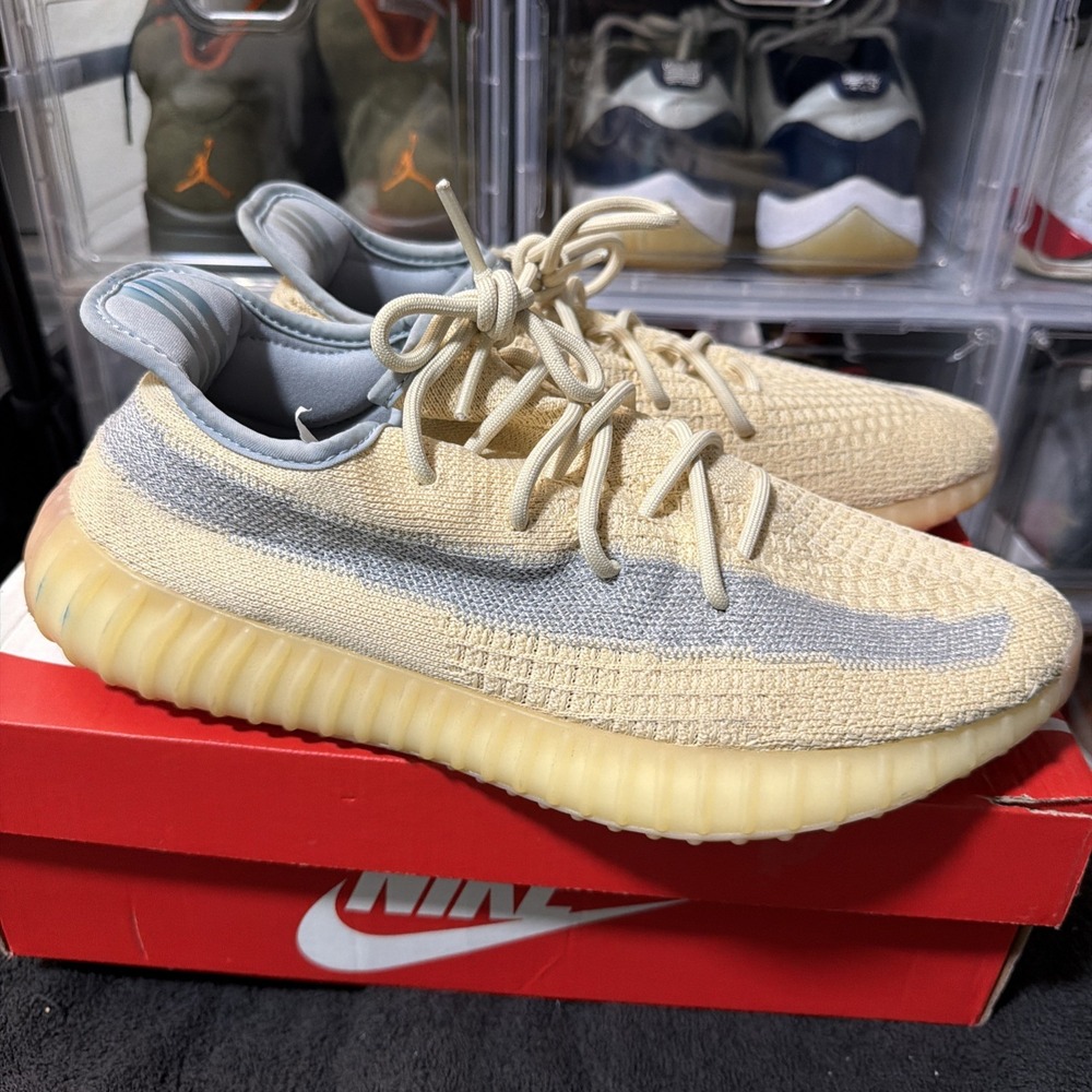adidas Yeezy Boost 350 V2 Linen FY5158 Size 10.5 M